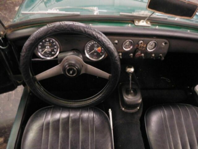 1965 Green Austin Healey Sprite Convertible