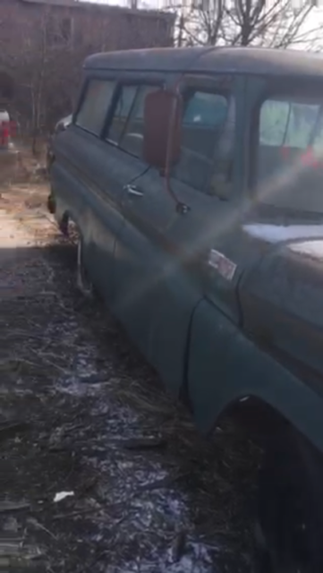 1965 Green Chevrolet C-10 Wagon