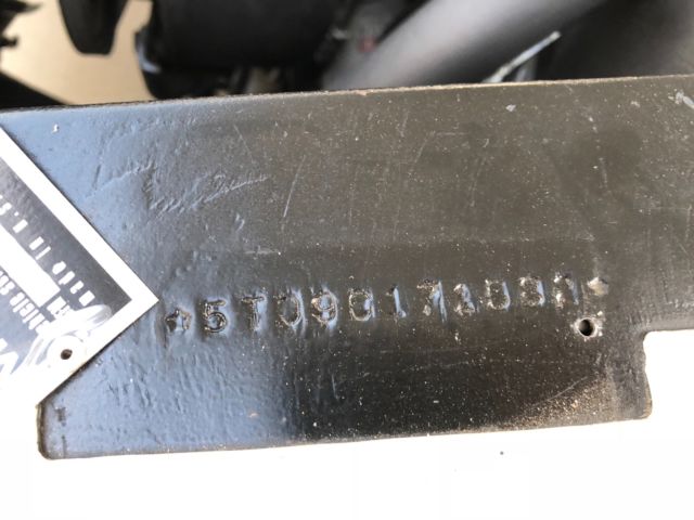 1965 Wimbledon white blue stripes Ford Mustang Fastback