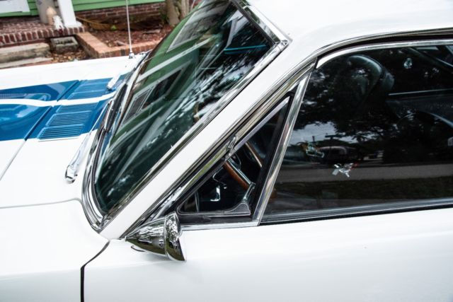 1965 White Ford Mustang Fast Back