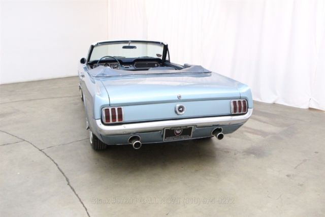 1965 Blue Ford Mustang