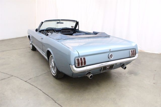 1965 Blue Ford Mustang