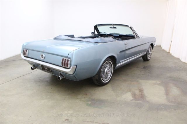 1965 Blue Ford Mustang