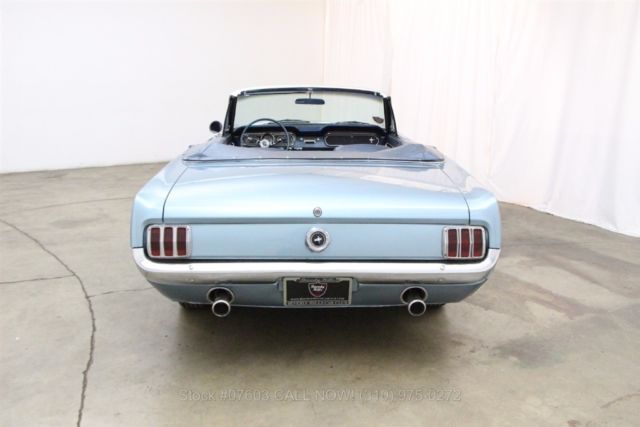 1965 Blue Ford Mustang