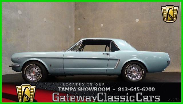1965 Silver Ford Mustang