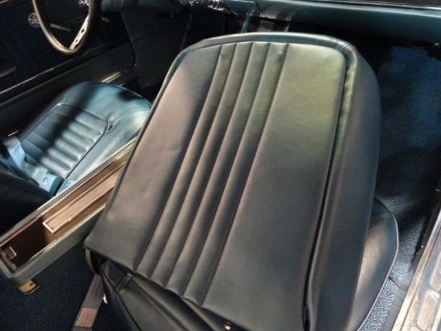 1965 Silver Ford Mustang