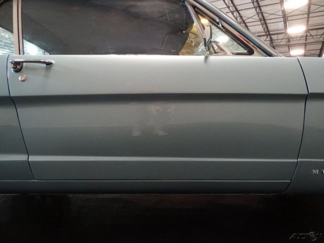 1965 Silver Ford Mustang