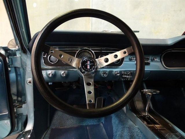 1965 Silver Ford Mustang