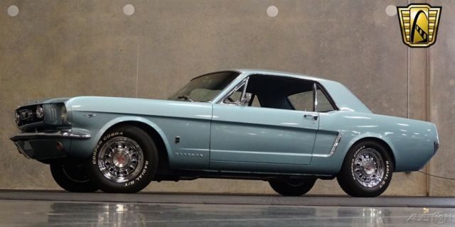 1965 Silver Ford Mustang