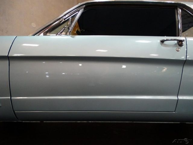 1965 Silver Ford Mustang