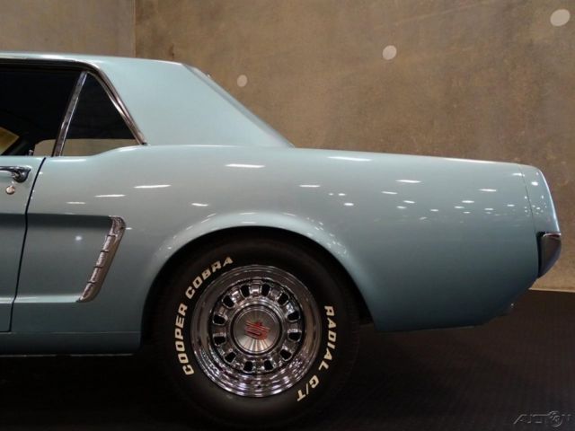 1965 Silver Ford Mustang