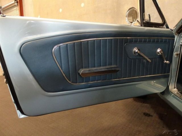 1965 Silver Ford Mustang