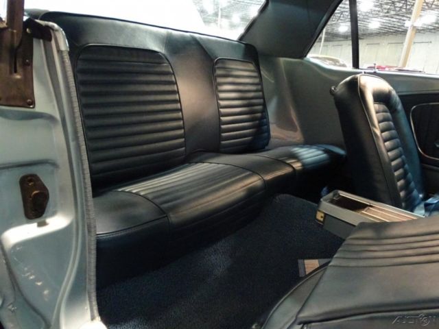 1965 Silver Ford Mustang