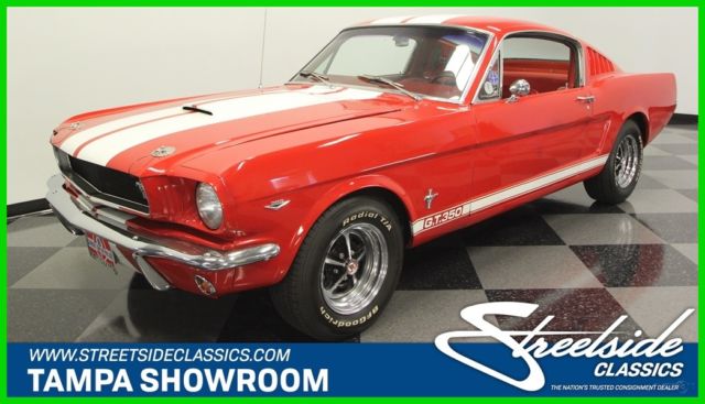 1965 Red Ford Mustang