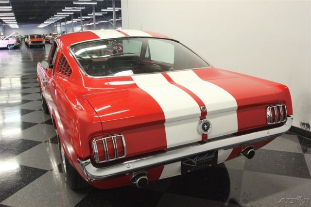1965 Red Ford Mustang