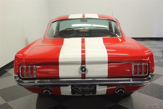 1965 Red Ford Mustang