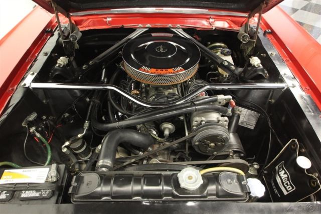 1965 Red Ford Mustang