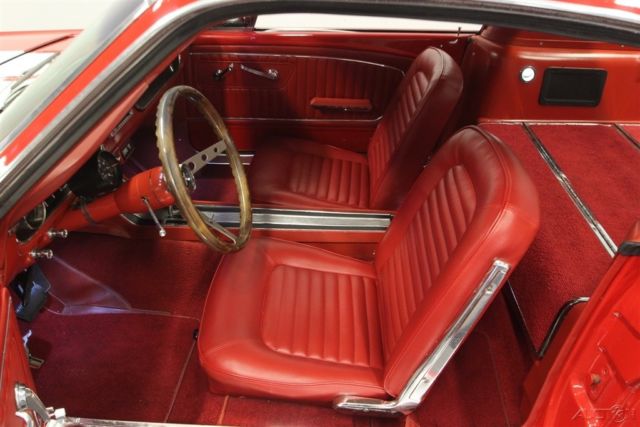 1965 Red Ford Mustang