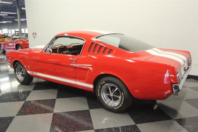 1965 Red Ford Mustang