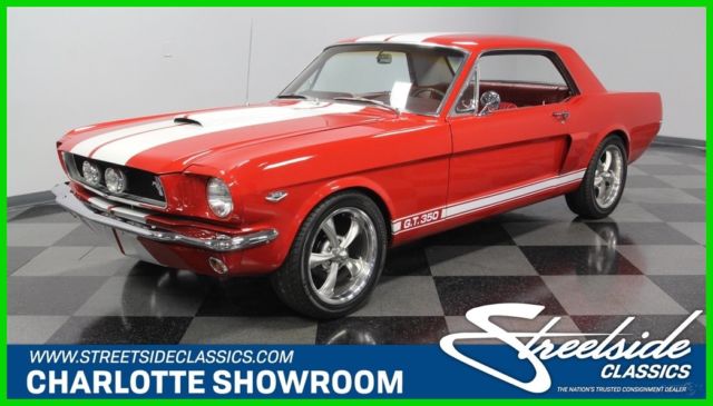 1965 Red Ford Mustang