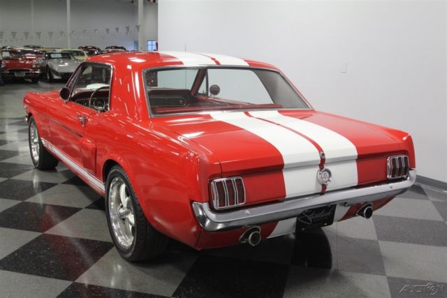 1965 Red Ford Mustang