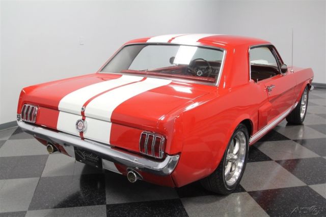 1965 Red Ford Mustang