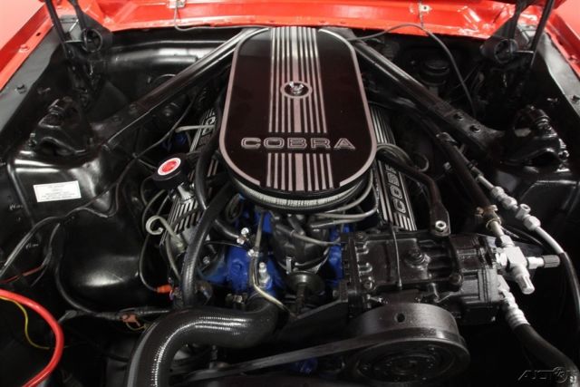 1965 Red Ford Mustang