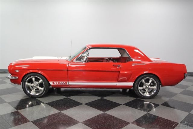 1965 Red Ford Mustang