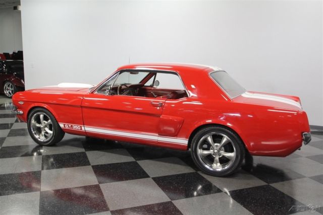 1965 Red Ford Mustang