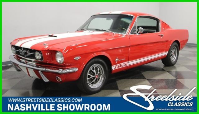 1965 Red Ford Mustang