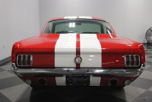 1965 Red Ford Mustang
