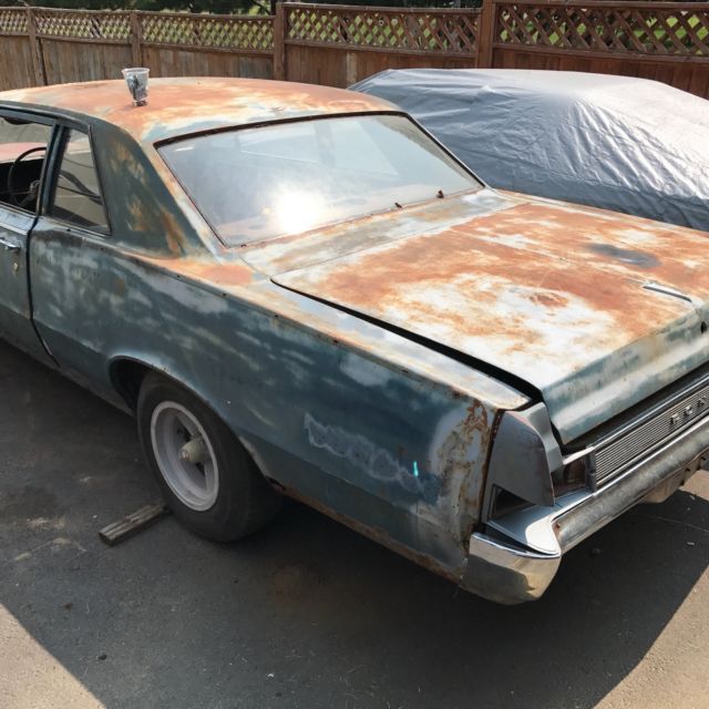 1965 Blue Pontiac GTO Coupe