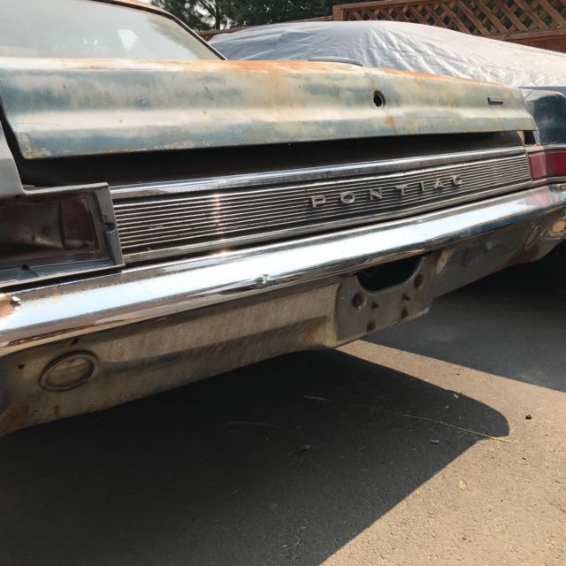 1965 Blue Pontiac GTO Coupe