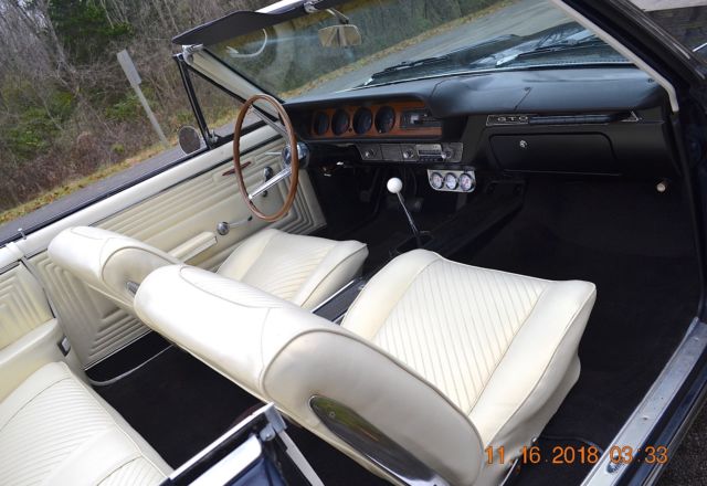 1965 BLUE Pontiac GTO Convertible