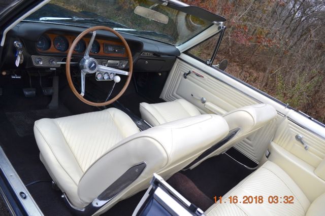 1965 BLUE Pontiac GTO Convertible