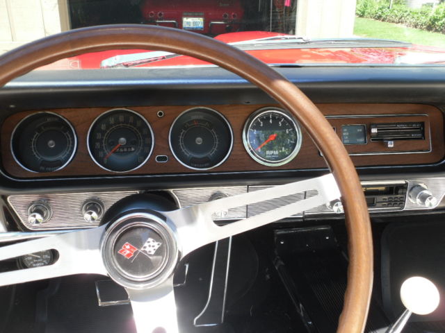 1965 Red Pontiac GTO Convertible