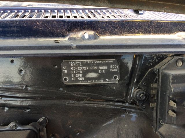 1965 Mayfair Maize Pontiac GTO Coupe