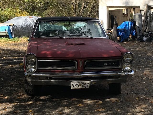 1965 Red Pontiac GTO Coupe
