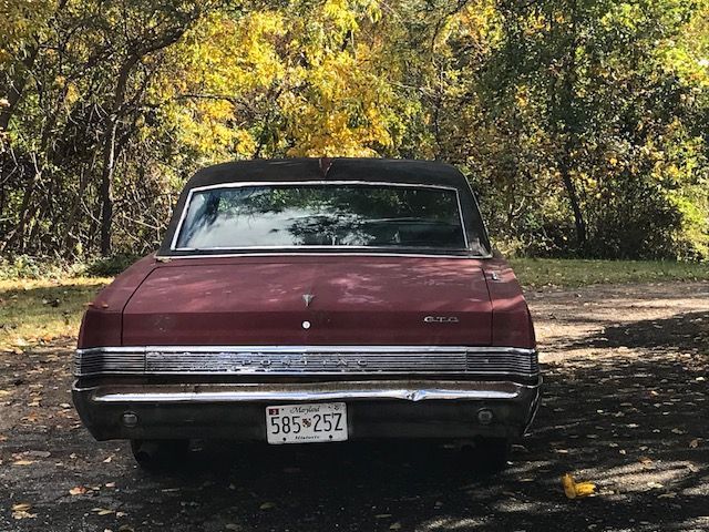 1965 Red Pontiac GTO Coupe
