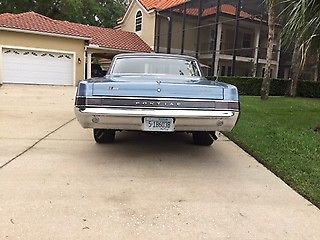 1965 Fontaine Blue Pontiac GTO 2 Door H/T