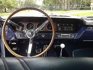 1965 Fontaine Blue Pontiac GTO 2 Door H/T