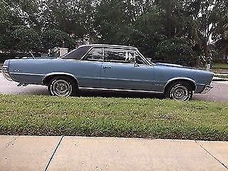 1965 Fontaine Blue Pontiac GTO 2 Door H/T