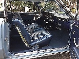 1965 Fontaine Blue Pontiac GTO 2 Door H/T