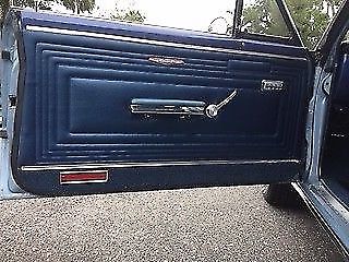 1965 Fontaine Blue Pontiac GTO 2 Door H/T