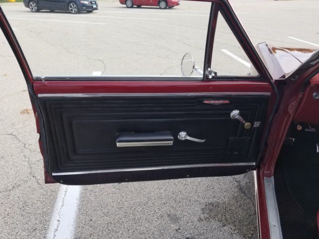 1965 Burgundy Pontiac GTO Coupe