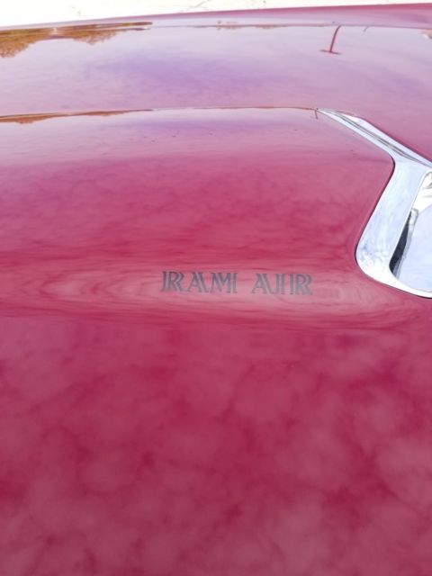 1965 Burgundy Pontiac GTO Coupe