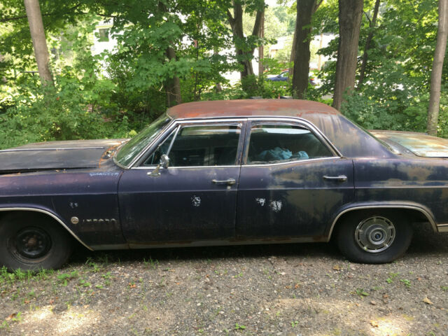 1965 Blue Chevrolet Impala Sedan