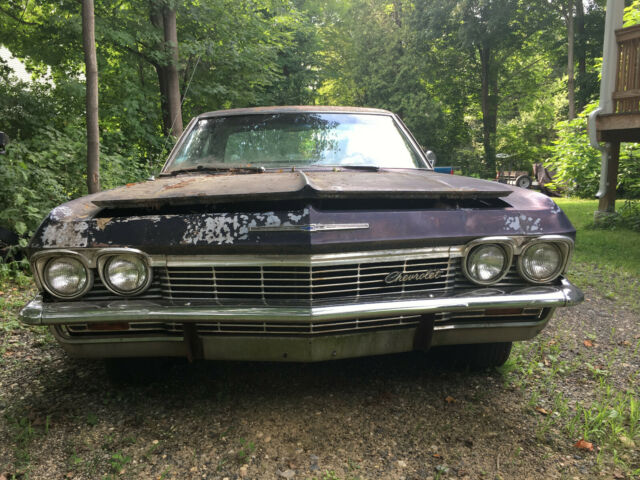 1965 Blue Chevrolet Impala Sedan
