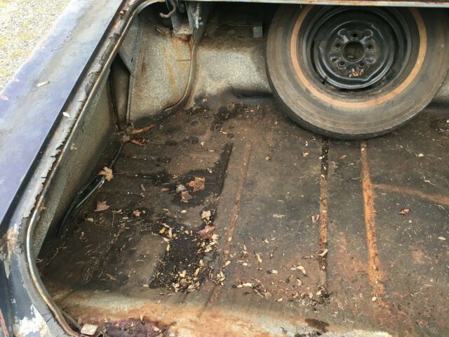 1965 Blue Chevrolet Impala Sedan