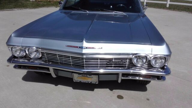 1965 Blue Chevrolet Impala 2 door hard top